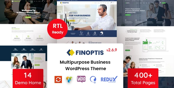 Finoptis – Business WordPress Theme